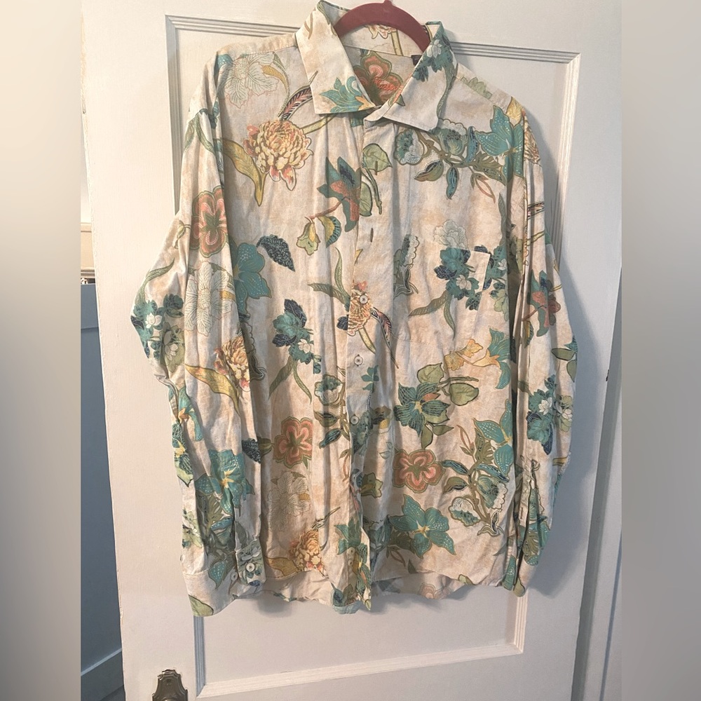 Men’s Alan Flusser long sleeve shirt